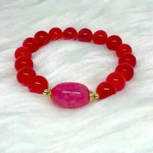 Rosie Rose Agate Bracelet